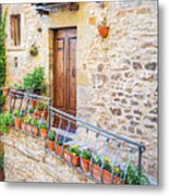At Home In Tuscany Metal Print