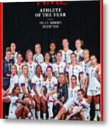 2019 Athlete Of The Year - Us Women's Soccer Team Metal Print