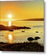 Atlantic Sunset 5 Metal Print