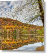 Autumn At Ramapo Metal Print