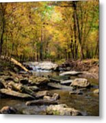 Autumn Creek Metal Print