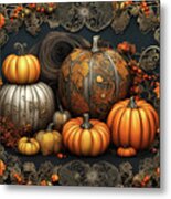 Autumn Display Metal Print