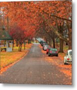 Autumn In Indianapolis Metal Print