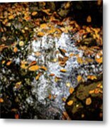 Autumn Stream At Chapel Falls 3 Metal Print