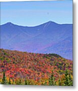 Autumn View Of Franconia Ridge Metal Print