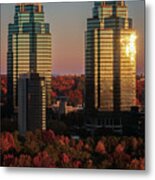 Autumns King And Queen Metal Print