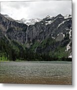 Avalanche Lake - Glacier National Park Metal Print