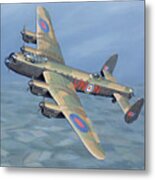 Avro Lancaster Metal Print