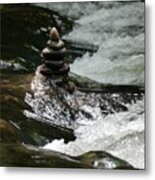 Balancing Rocks Metal Print