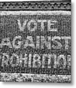 Baltimore Vote Against Prohibition Metal Print