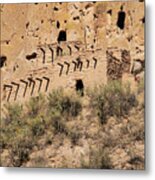 Bandelier National Monument Talus House Two Metal Print