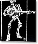 Banjo Picker Metal Print