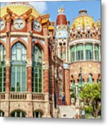 Barcelona's Hospital De Sant Pau Metal Print