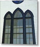 Beautiful Church Windows Metal Print