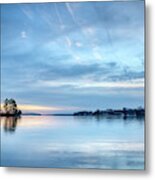 Beautiful Ending To The Day Metal Print