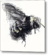 Bee Metal Print