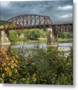 Belmar Bridge Metal Print