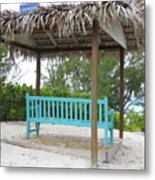 'i Love Dis Bench' Metal Print