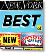 Best Of New York 2012 Metal Print