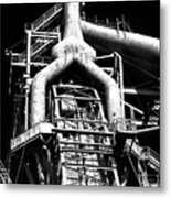 Bethlehem Steel Giant In Pennsylvania Metal Print