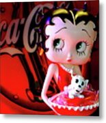 Betty And Pudgy Metal Print