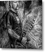 Bill Kelliher Guitarist Mastodon Metal Print