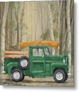 Birch Drifter I Metal Print