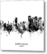 Birmingham Alabama Skyline #12 Metal Print