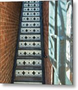 Bisbee Stairway Metal Print