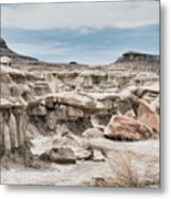Bisti Wilderness, New Mexico Metal Print