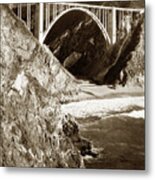 Bixby Creek Bridge, Big Sur, California Circa 1933 Metal Print