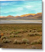 Black Rock Desert Lake Bed Metal Print