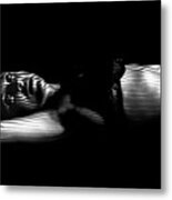 At Night Metal Print