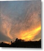 Blowout Sunset Metal Print