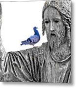 Blue Dove Metal Print