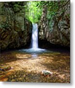 Blue Hole Falls 3 Metal Print