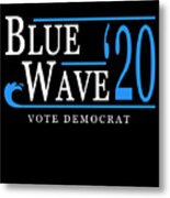 Blue Wave 2020 Metal Print