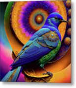 Bluebird Of Happiness Metal Print