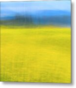 Blurred Movement Metal Print