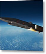 Boeing X-51 Waverider Metal Print