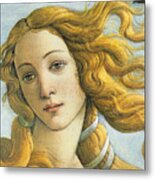 Botticelli Birth Of Venus Metal Print