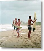 Boys Of Summer Surfers Metal Print