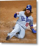 Brad Peacock And Justin Turner Metal Print