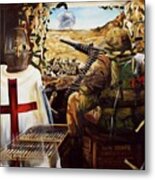 British Crusader Metal Print