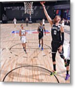 Brooklyn Nets V San Antonio Spurs Metal Print