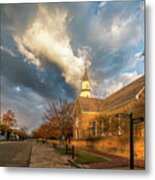 Bruton Parish Rainbow Metal Print