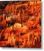 Fire Dance - Bryce Canyon National Park. Utah Metal Print