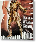 ''buffalo Bill'', 1944 - Art By Alfredo Capitani Metal Print