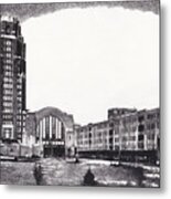 Buffalo Central Terminal Metal Print