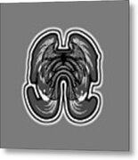 Bw Mammoth Abstract Metal Print